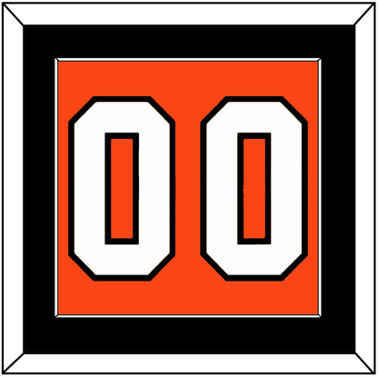 Philadelphia Number (Back) - Road Orange (1983-2001) - Essential Tier 2