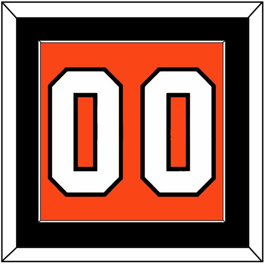 Philadelphia Number (Back) - Road Orange (1983-2001) - Essential Tier 2