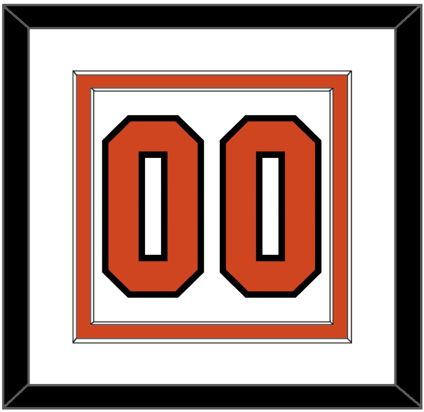 Philadelphia Number (Back) - Road White - Signature Tier 1