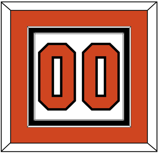 Philadelphia Number (Back) - Road White - Signature Tier 2