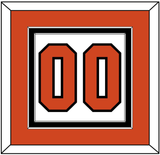 Philadelphia Number (Back) - Road White - Double Mat 2