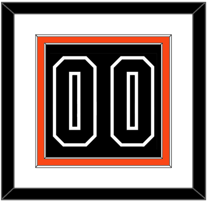 Philadelphia Number (Back) - Alternate Black - Signature Tier 1