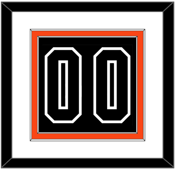 Philadelphia Number (Back) - Alternate Black - Double Mat 1