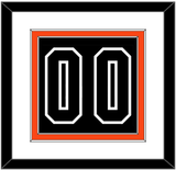 Philadelphia Number (Back) - Alternate Black - Double Mat 1