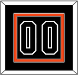 Philadelphia Number (Back) - Alternate Black - Double Mat 2