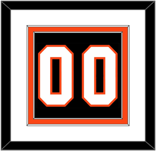 Philadelphia Number (Back) - Home Black (2007-2010) - Signature Tier 1