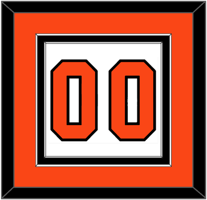 Philadelphia Number (Back) - Road White (2007-2010) - Signature Tier 2