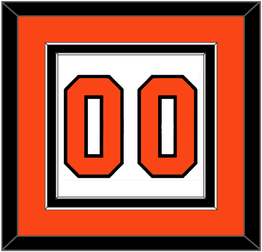 Philadelphia Number (Back) - Road White (2007-2010) - Signature Tier 2