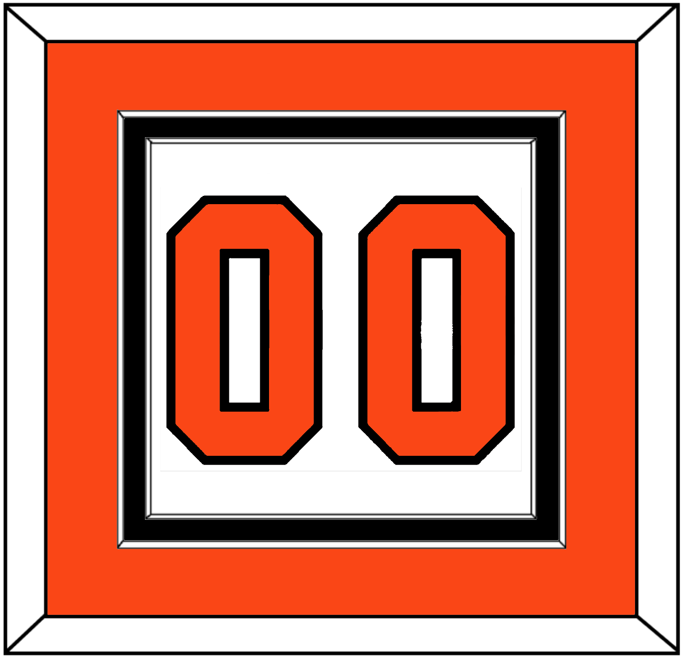 Philadelphia Number (Back) - Road White (2007-2010) - Signature Tier 2