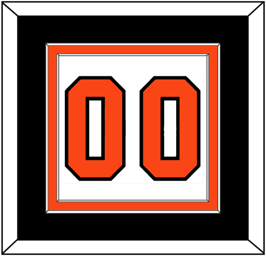 Philadelphia Number (Back) - Road White (2007-2010) - Signature Tier 3