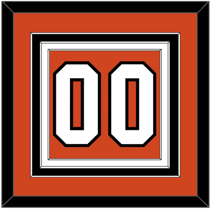 Philadelphia Number (Back) - Home Orange - Premier Tier 2