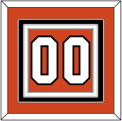 Philadelphia Number (Back) - Home Orange - Premier Tier 2
