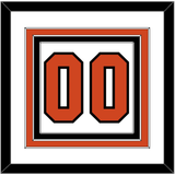 Philadelphia Number (Back) - Road White - Triple Mat 1