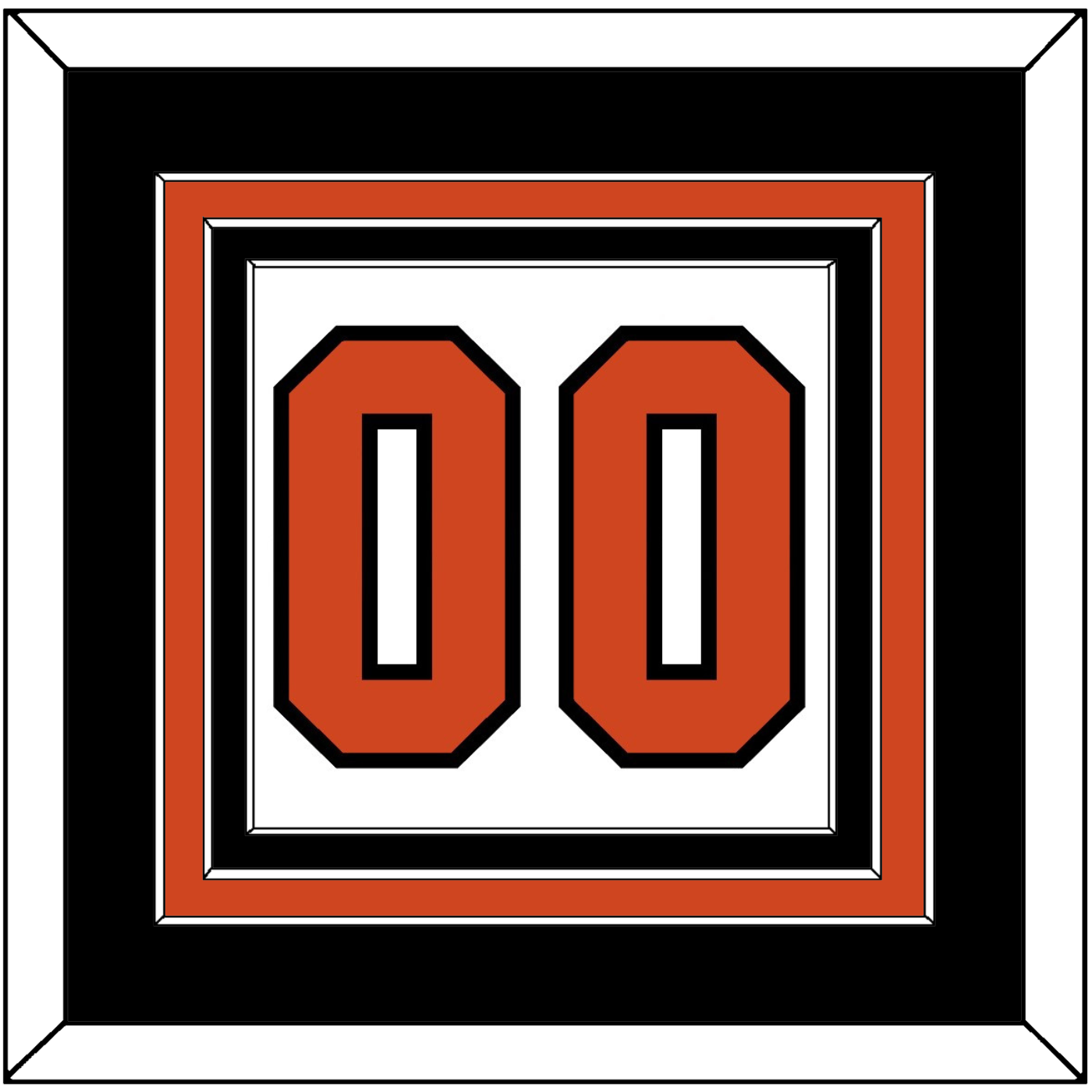Philadelphia Number (Back) - Road White - Premier Tier 3