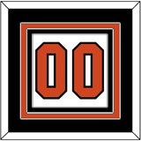 Philadelphia Number (Back) - Road White - Triple Mat 3