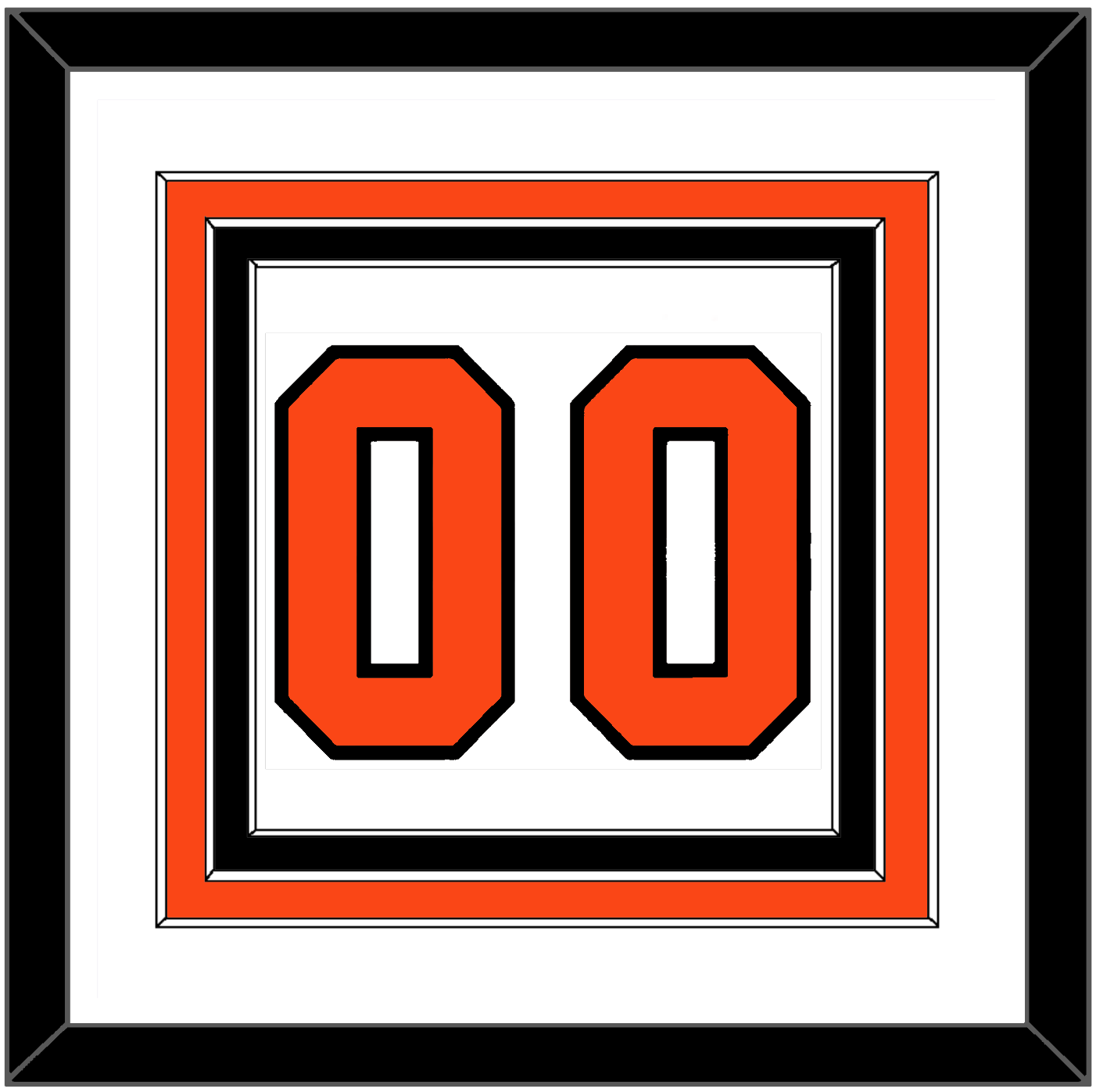 Philadelphia Number (Back) - Road White (2007-2010) - Premier Tier 1