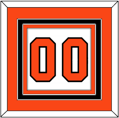 Philadelphia Number (Back) - Road White (2007-2010) - Premier Tier 2