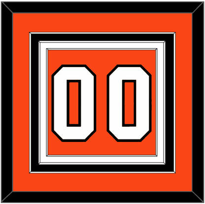 Philadelphia Number (Back) - Road Orange (1983-2001) - Premier Tier 2