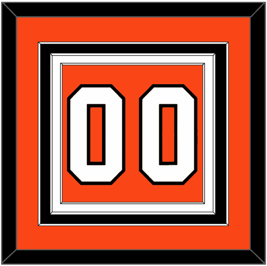 Philadelphia Number (Back) - Road Orange (1983-2001) - Premier Tier 2