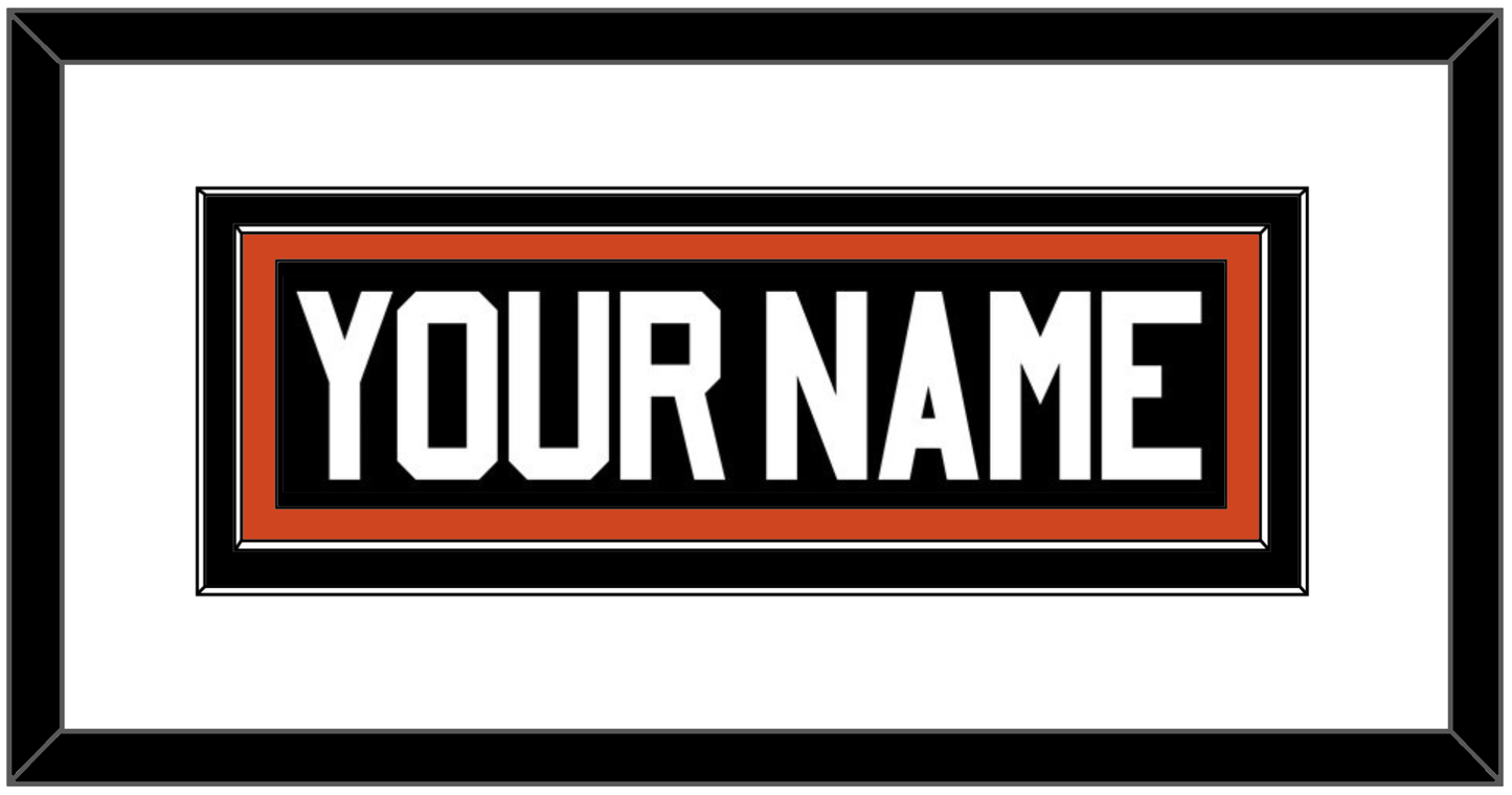 Philadelphia Nameplate - Road White - Signature Tier 1