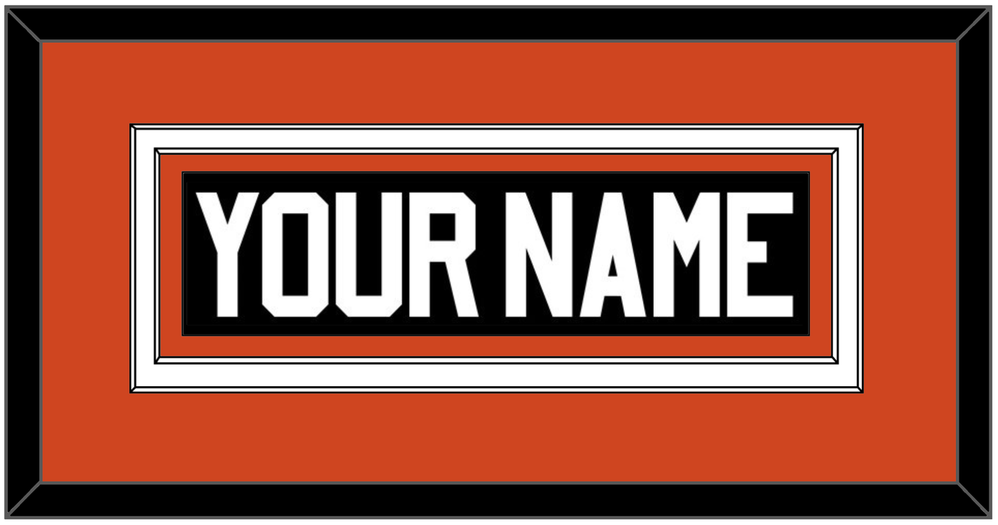 Philadelphia Nameplate - Road White - Signature Tier 2
