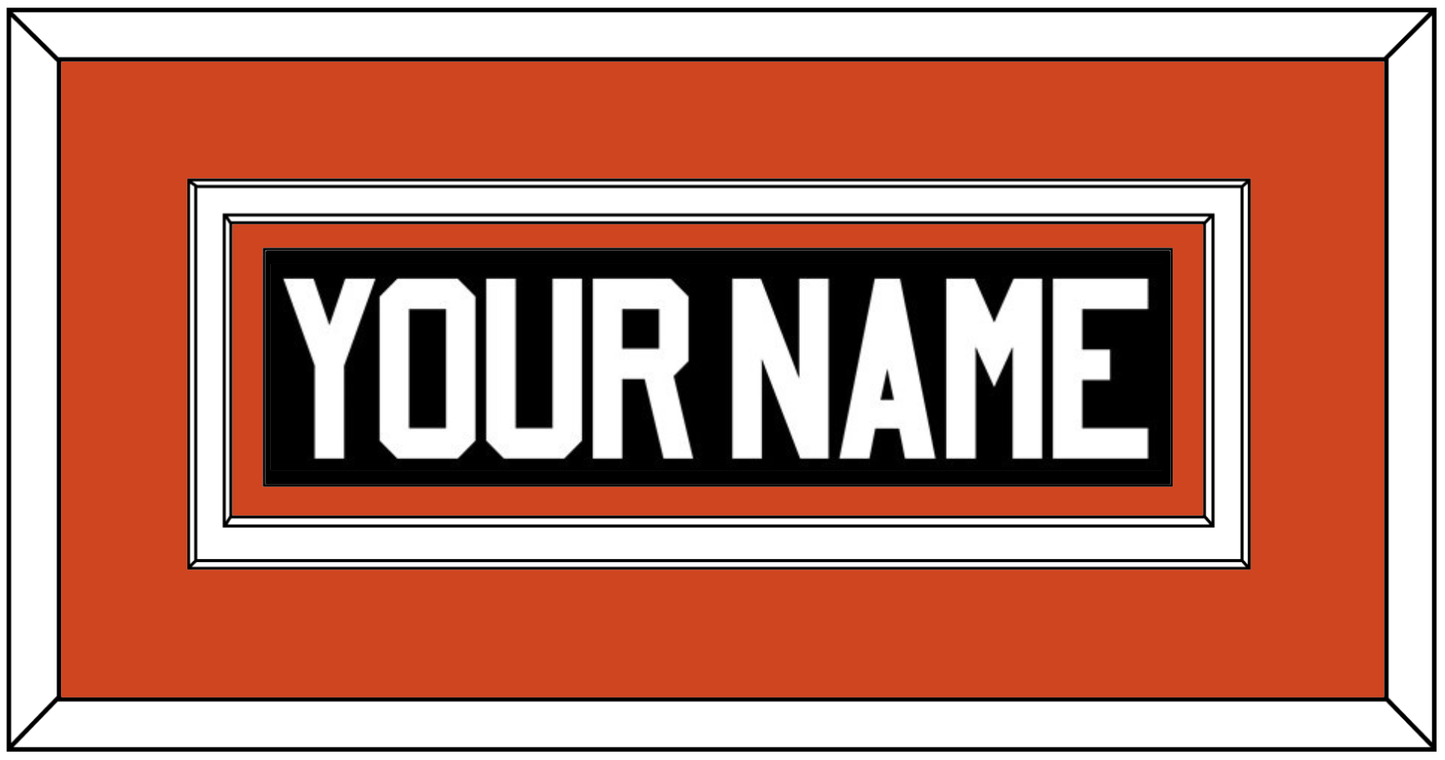 Philadelphia Nameplate - Road White - Signature Tier 2
