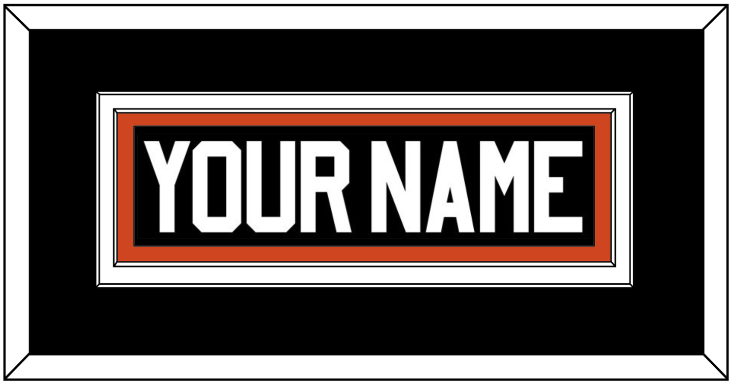 Philadelphia Nameplate - Road White - Signature Tier 3