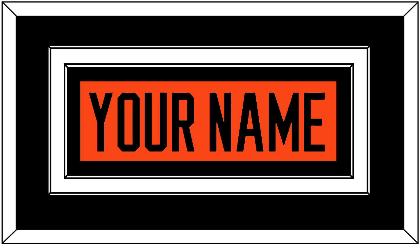 Philadelphia Nameplate - Alternate Black - Signature Tier 2
