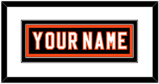 Philadelphia Nameplate - Road/Home Black (1997-2007) - Signature Tier 1