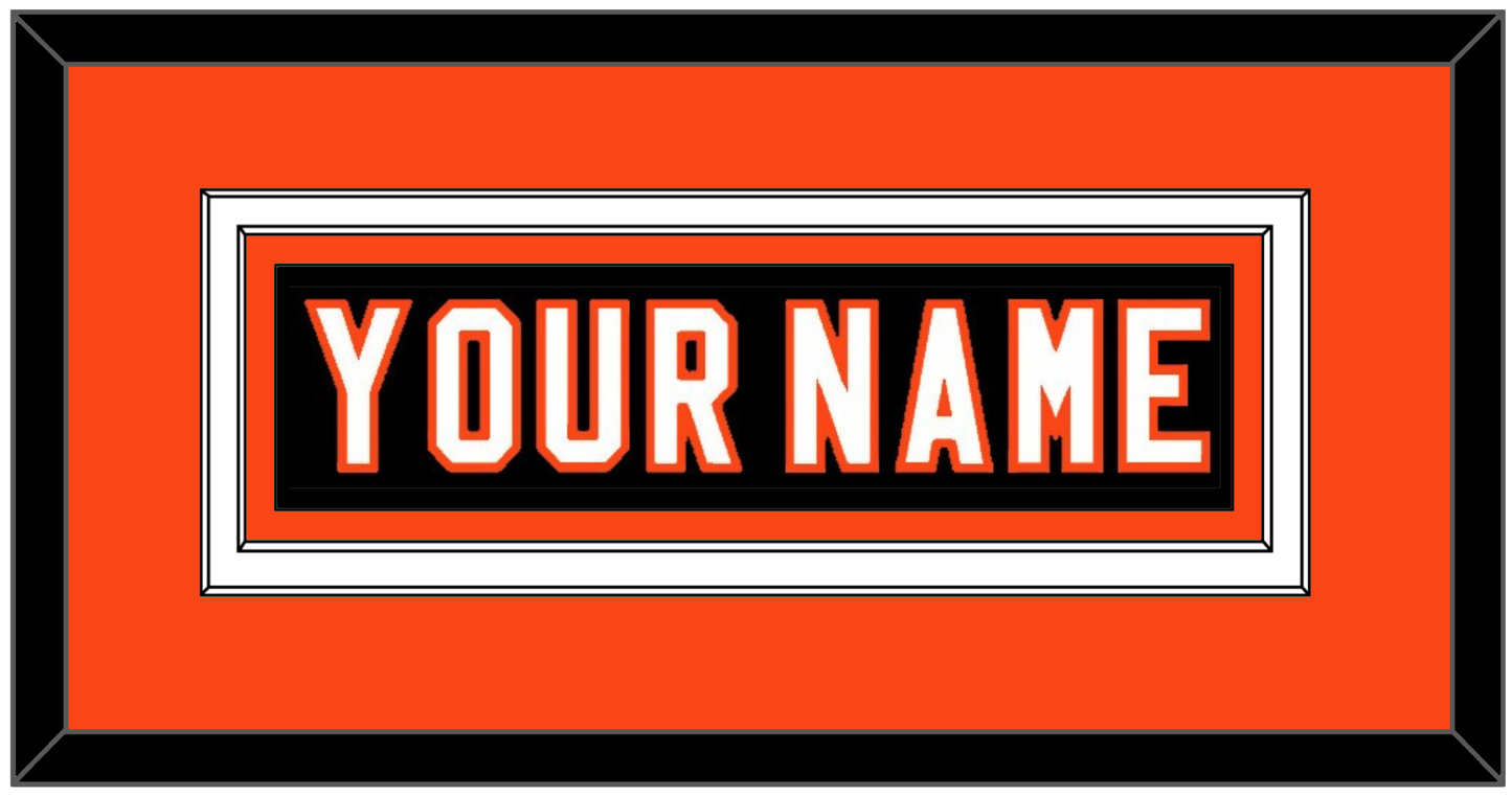 Philadelphia Nameplate - Home Black (2007-2010) - Signature Tier 3