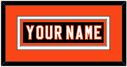 Philadelphia Nameplate - Home Black (2007-2010) - Signature Tier 3