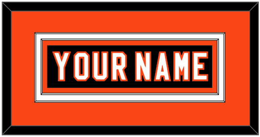 Philadelphia Nameplate - Road/Home Black (1997-2007) - Signature Tier 3