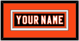 Philadelphia Nameplate - Home Black (2007-2010) - Double Mat 3