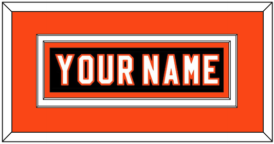 Philadelphia Nameplate - Road/Home Black (1997-2007) - Signature Tier 3