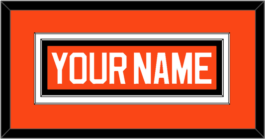 Philadelphia Nameplate - Road Orange (1983-2001) - Signature Tier 2