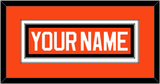 Philadelphia Nameplate - Road Orange (1977-1983) - Double Mat 2