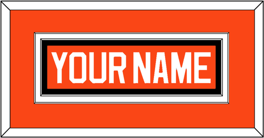 Philadelphia Nameplate - Road Orange (1983-2001) - Signature Tier 2