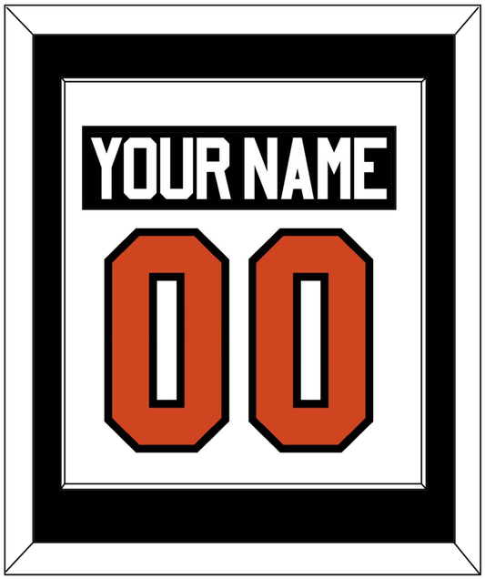 Philadelphia Nameplate & Number (Back) Combined - Road White - Essential Tier 2