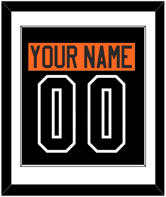 Philadelphia Nameplate & Number (Back) Combined - Alternate Black - Essential Tier 1