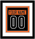 Philadelphia Nameplate & Number (Back) Combined - Alternate Black - Double Mat 1