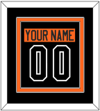 Philadelphia Nameplate & Number (Back) Combined - Alternate Black - Double Mat 2