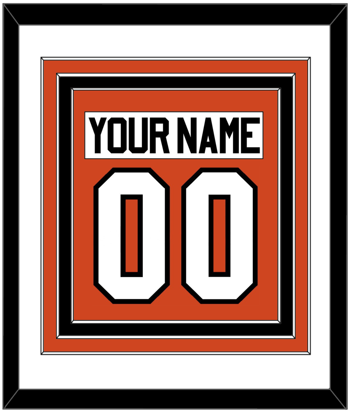 Philadelphia Name & Full-Size Number - Combined