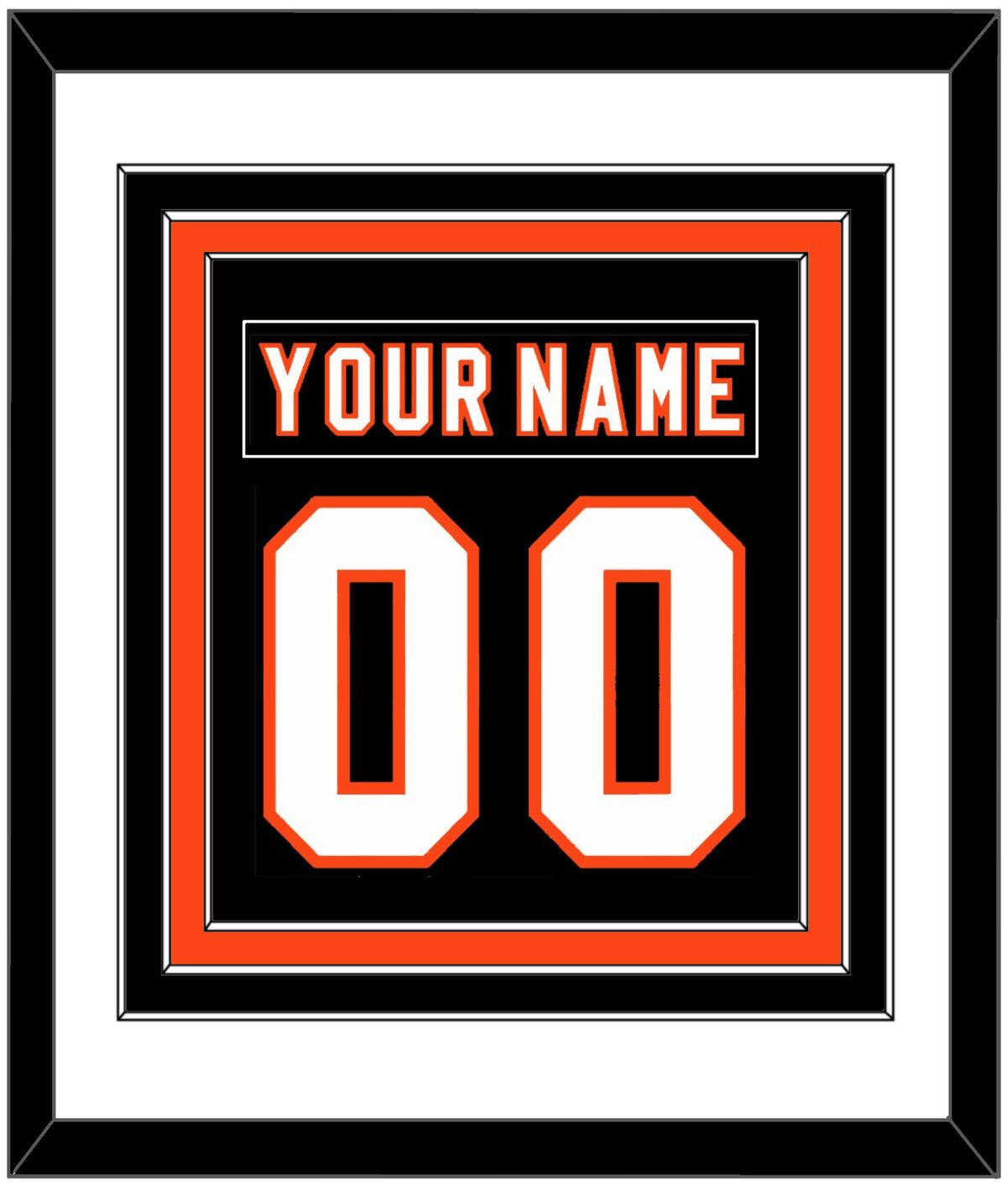 Philadelphia Name & Full-Size Number - Combined