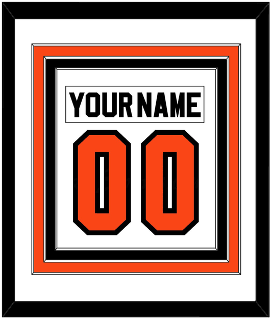 Philadelphia Nameplate & Number (Back) Combined - Home White (1983-2007) - Premier Tier 1