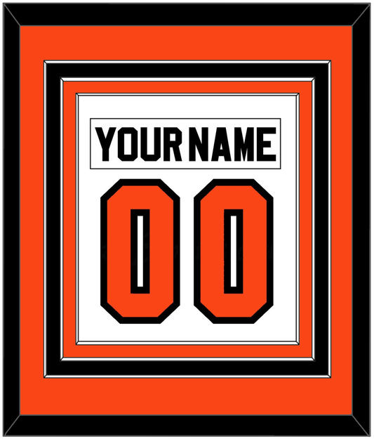 Philadelphia Nameplate & Number (Back) Combined - Home White (1983-2007) - Premier Tier 2