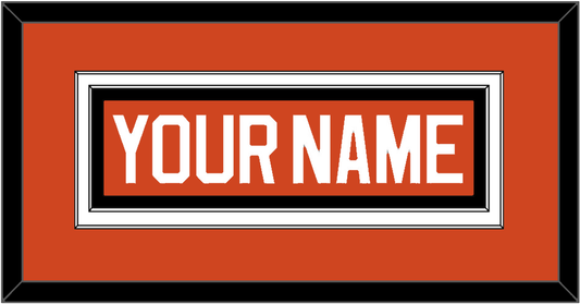Philadelphia Nameplate - Reverse Retro Orange (2020-2021) - Signature Tier 2
