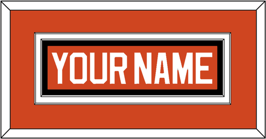 Philadelphia Nameplate - Reverse Retro Orange (2020-2021) - Signature Tier 2