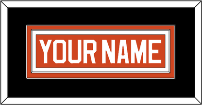 Philadelphia Nameplate - Reverse Retro Orange (2020-2021) - Signature Tier 3