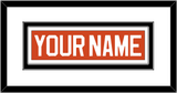 Philadelphia Nameplate - Reverse Retro Orange (2020-2021) - Double Mat 4