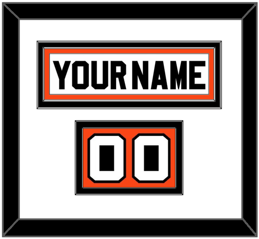 Philadelphia Nameplate & Number (Shoulder) - Home White (1972-1983) - Signature Tier 2